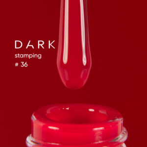 Dark lakas štampavimui Nr. 36 ferarri STICKY, 10 ml.