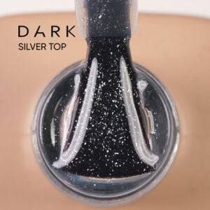 DARK silver top, 10ml.