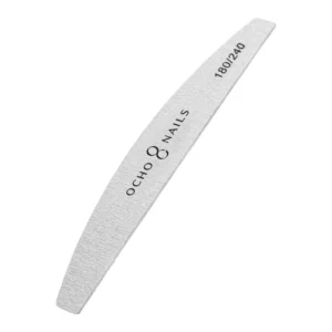 „Ocho Nails“ pusmėnulio formos dildė SLIM 180/240 10 vnt.